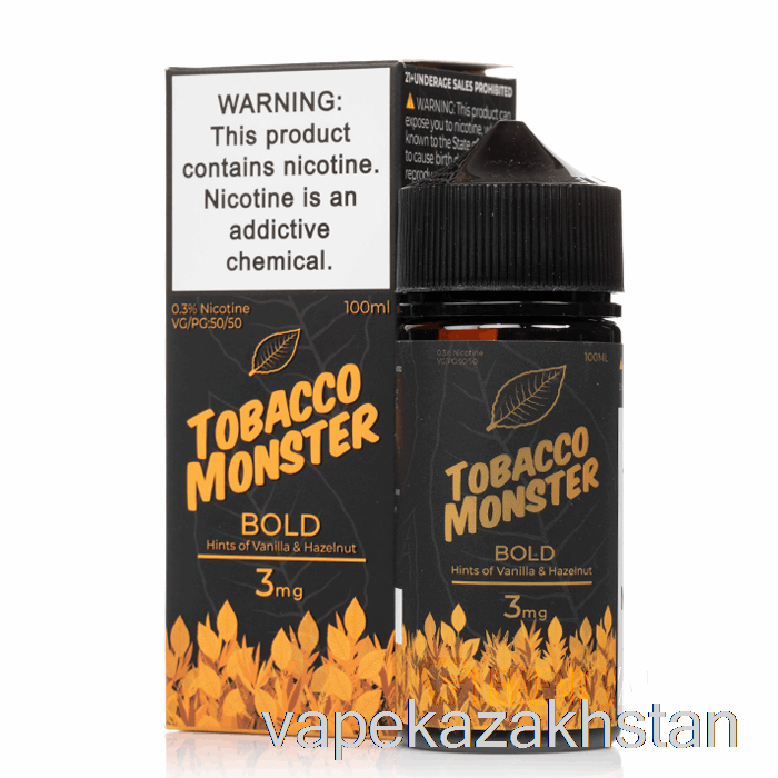 Vape Kazakhstan Bold - Tobacco Monster - 100mL 0mg